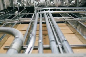 commercial wiring in Houston, TX warehouse